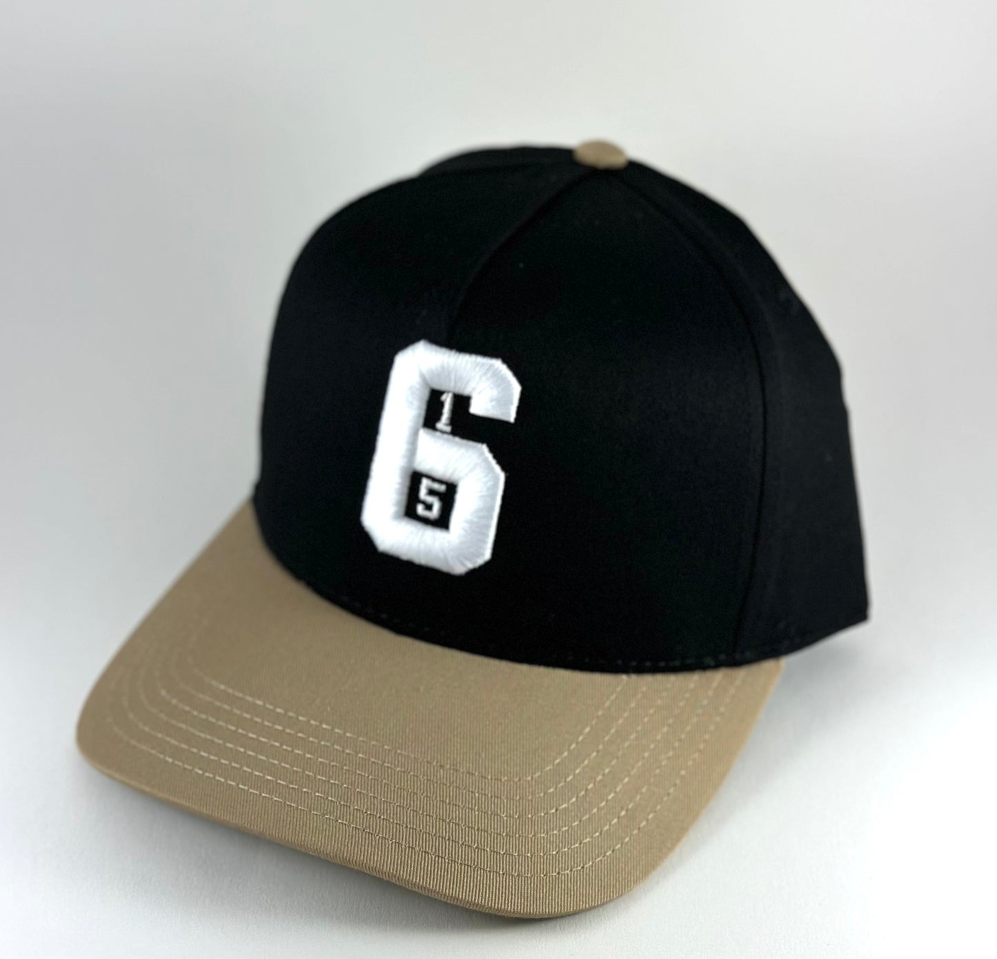 615 Black & Brown Snapback Hat