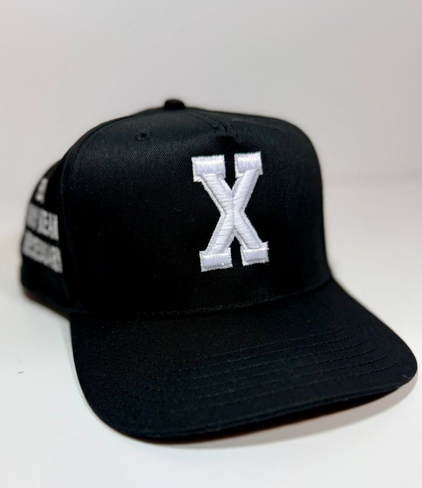 X Black SnapBack