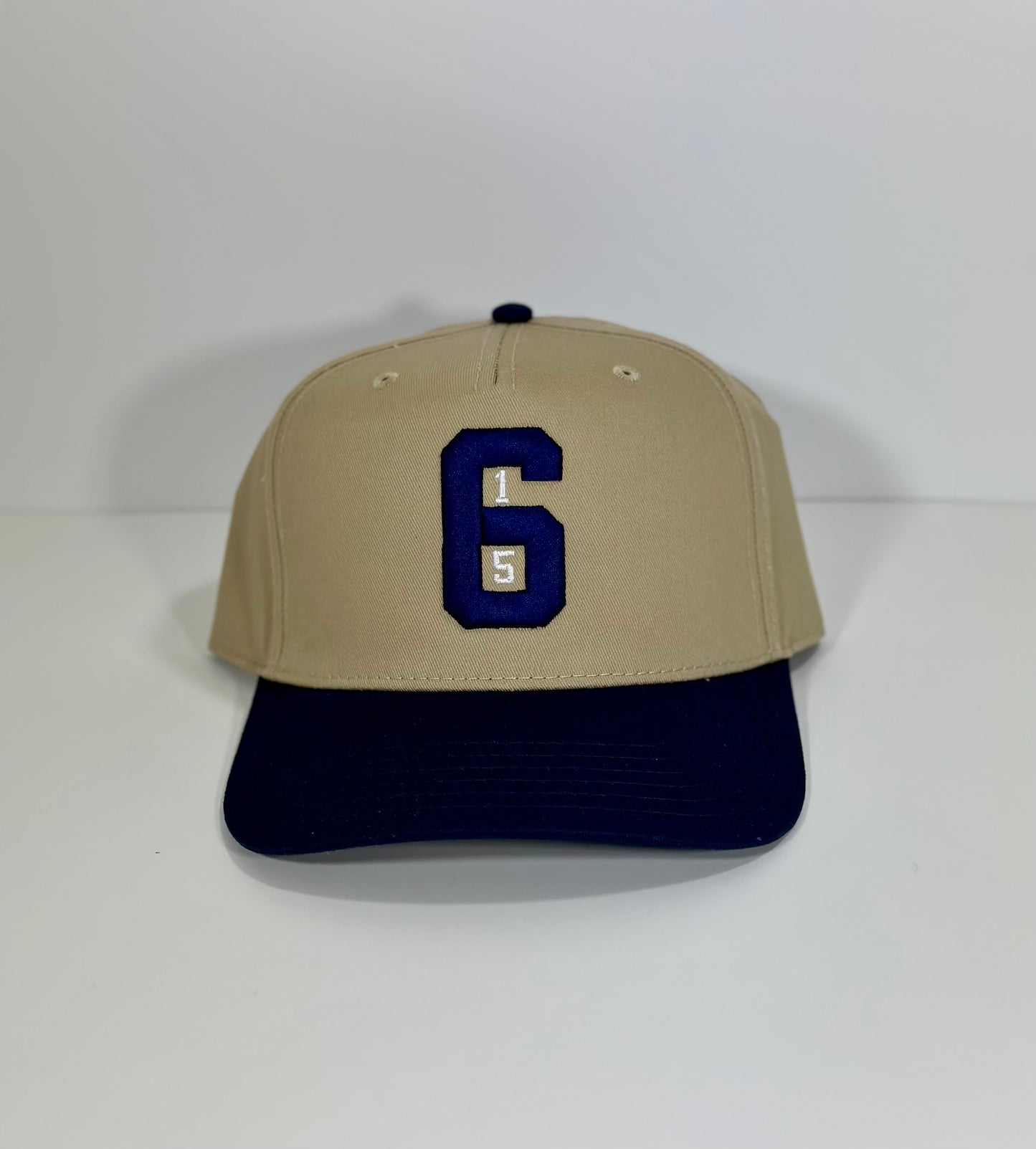 615 Khaki & Navy SnapBack Hat