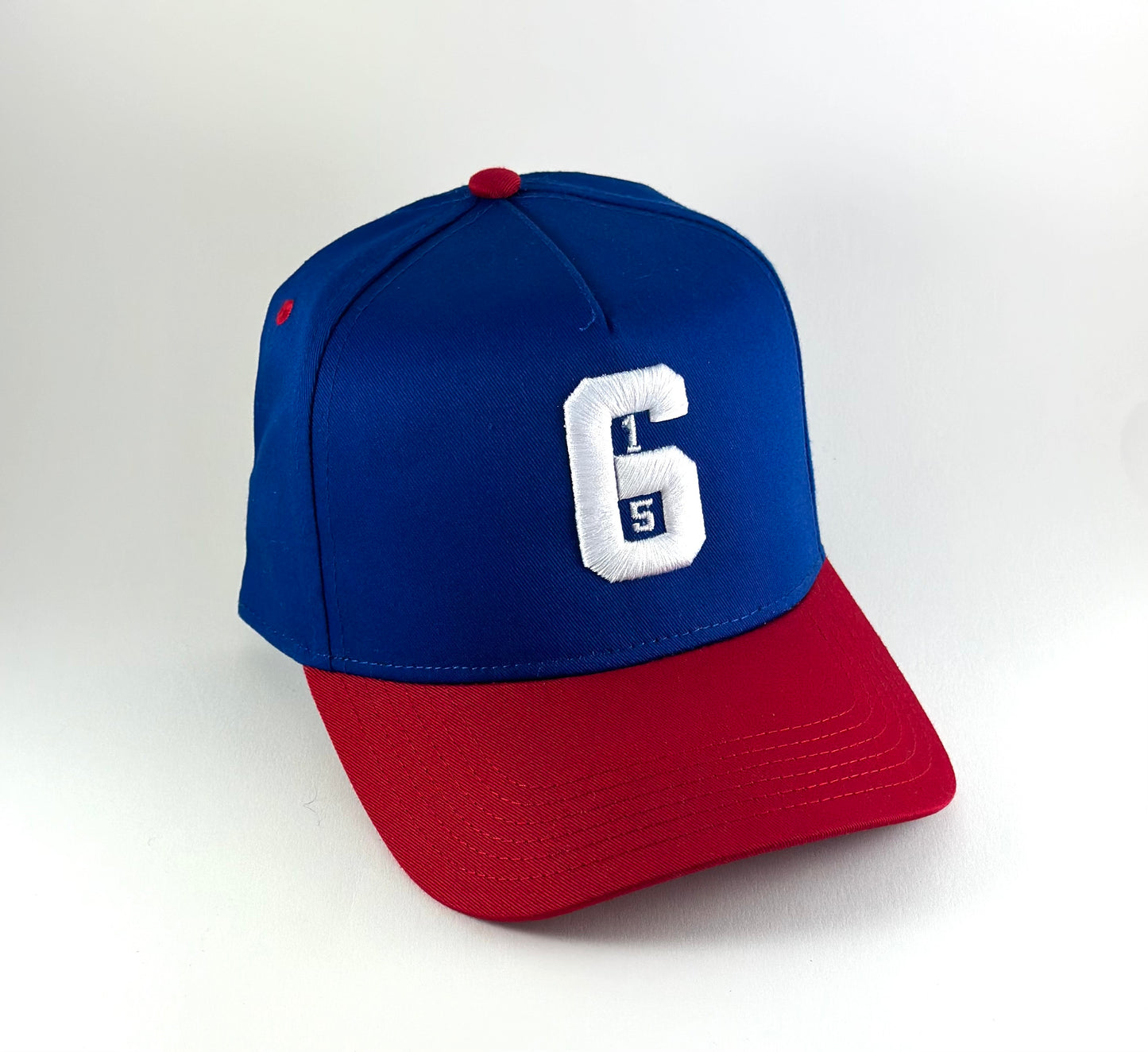 615 Red White & Blue Snapback Hat
