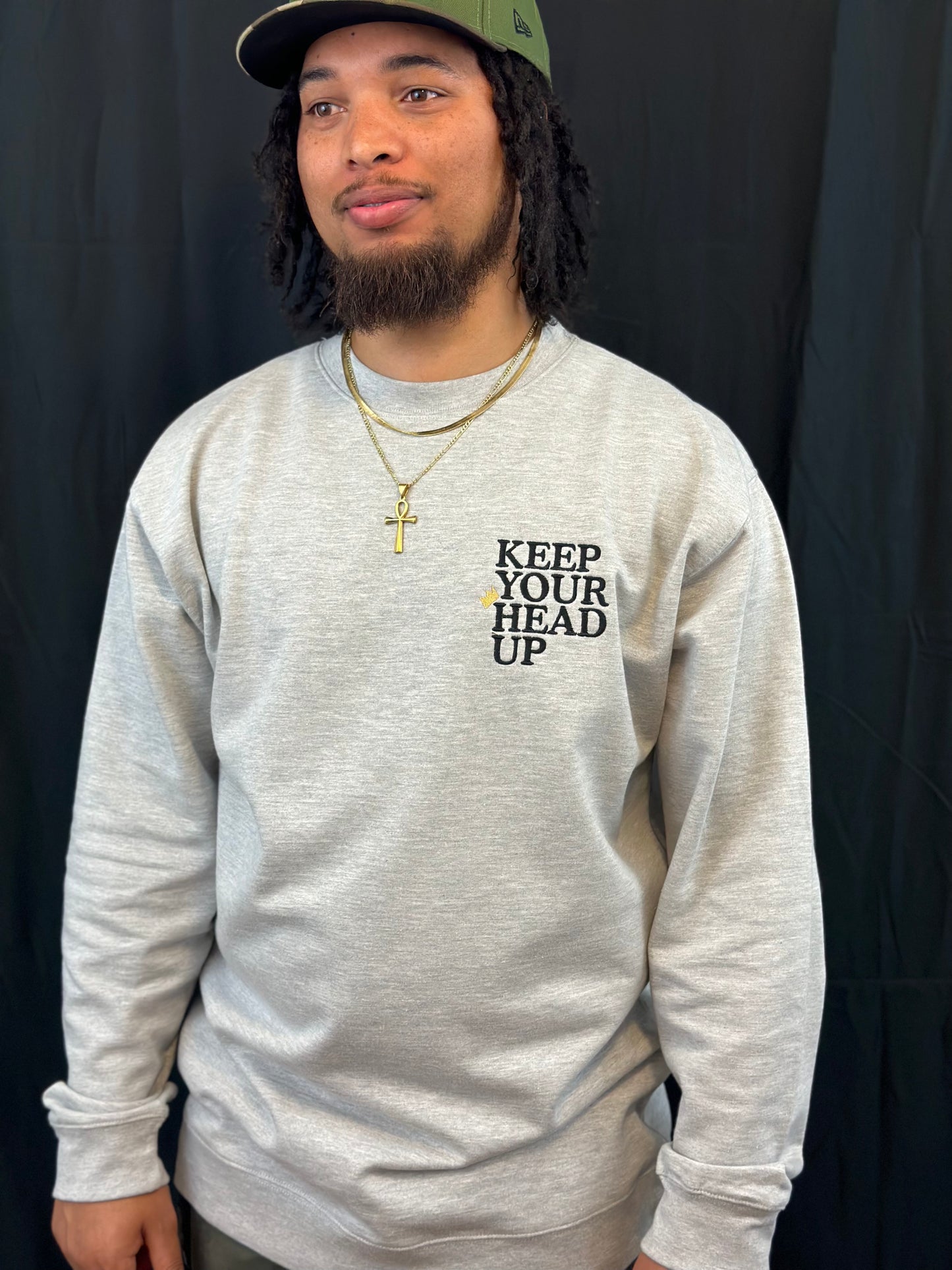 KEEP YOUR HEAD UP SWEATSHIRT