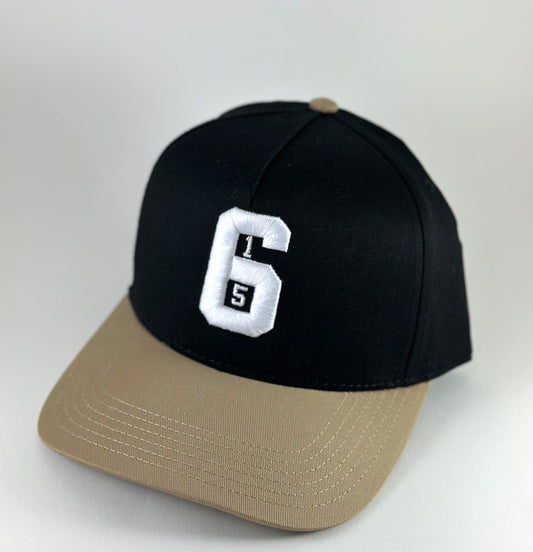 615 Black & Brown Snapback Hat