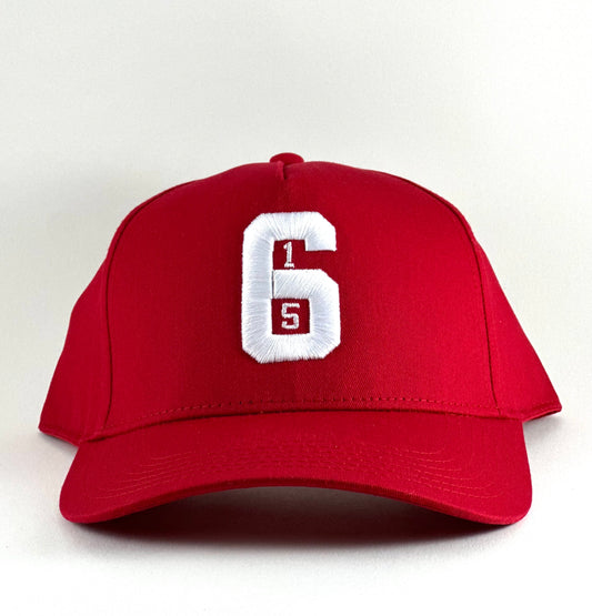 615 Red Snapback Hat