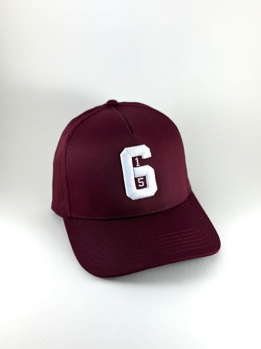 615 Maroon Snapback Hat