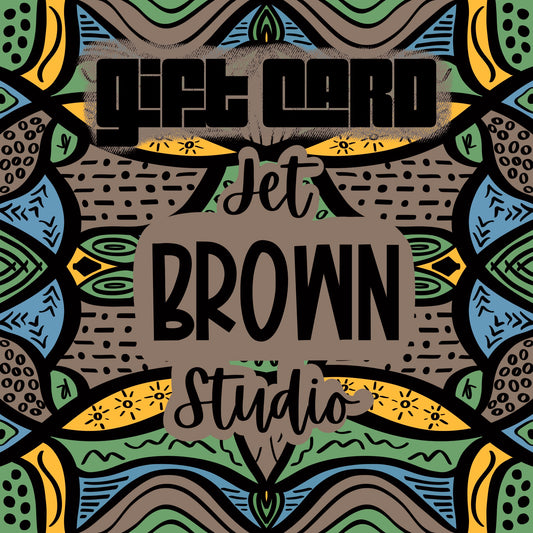 JET BROWN STUDIO GIFT CARD