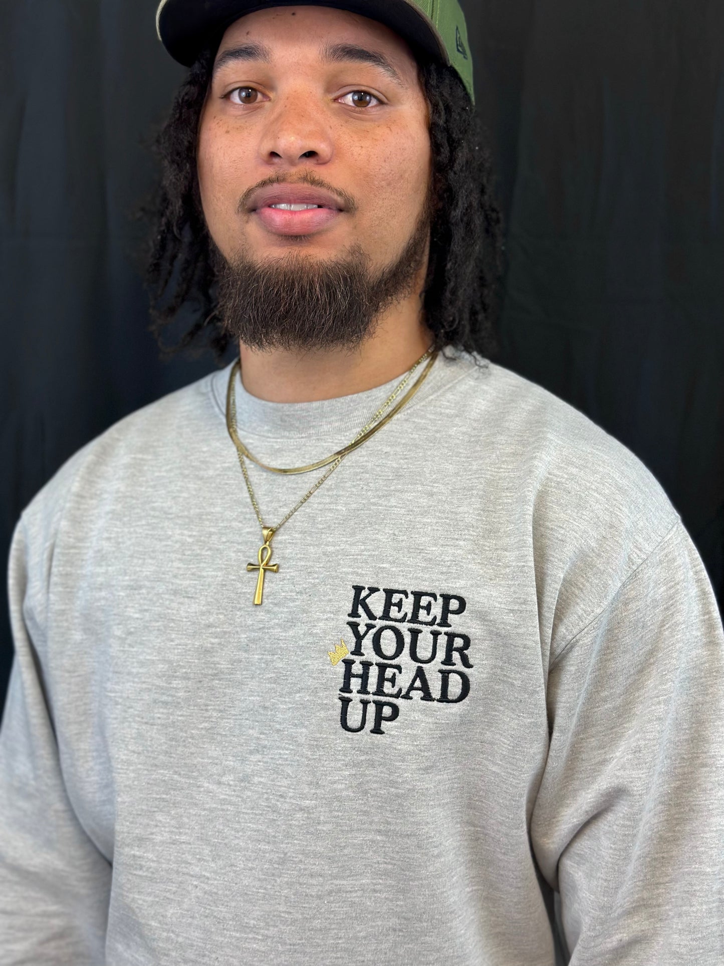 KEEP YOUR HEAD UP SWEATSHIRT