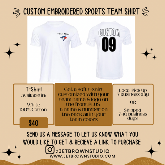 Custom Sports T-Shirt